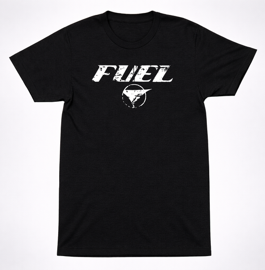 Fuel Logo Shirt Alternative Rock Band 90s Post-Grunge Black Shirt