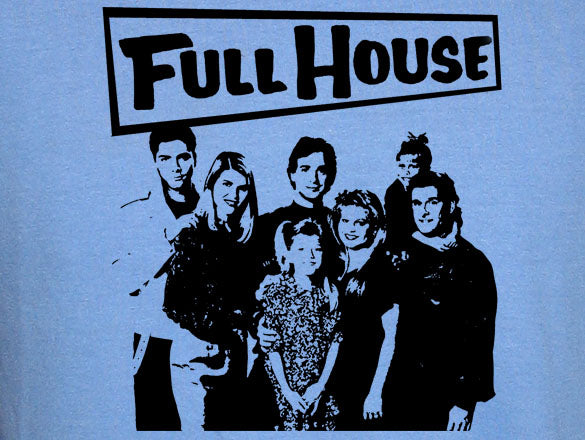 FULL HOUSE tgif danny tanner retro vintage tv LBB SHIRT