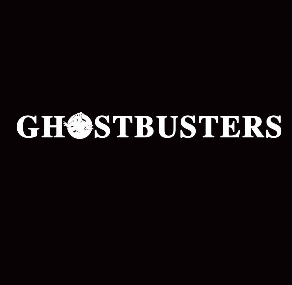 GHOSTBUSTERS TEXT ghost comedy retro vintage film SHIRT