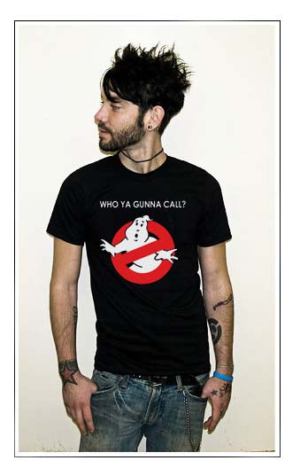 GHOSTBUSTERS WHO YA GUNNA CALL retro vintage film SHIRT