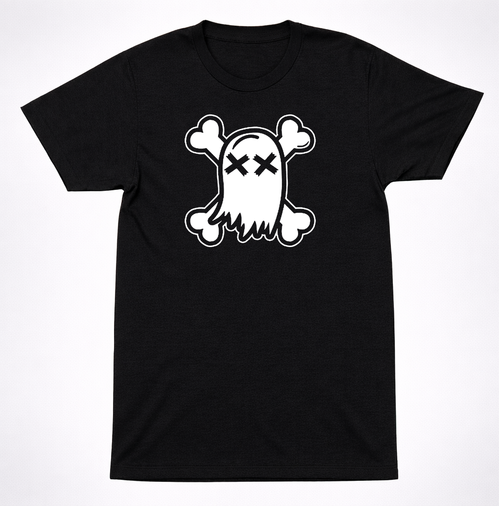 Ghost Town Apparition Skull Logo T-Shirt Emo Metalcore Post-Hardcore Tee
