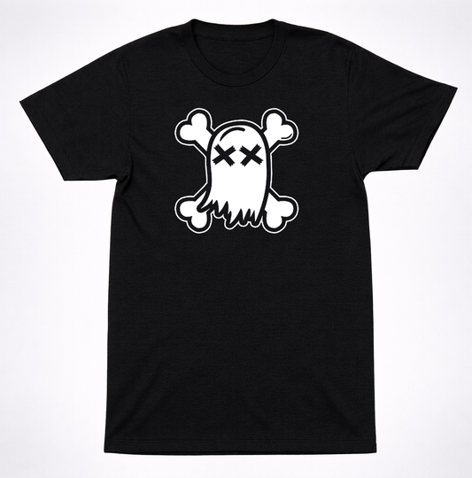 Ghost Town Apparition Skull Logo T-Shirt Emo Metalcore Post-Hardcore Tee