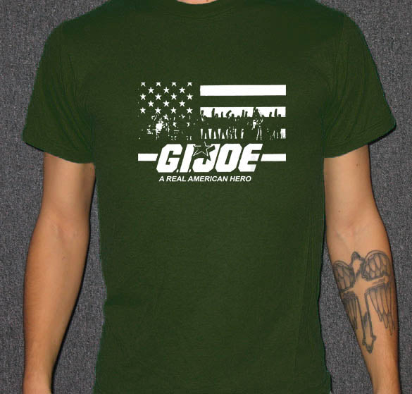 GI JOE cartoon retro vintage cobra show toy GW SHIRT