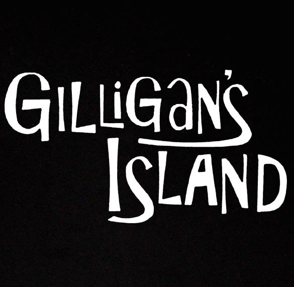 GILLIGANS ISLAND tv television retro vintage BW SHIRT