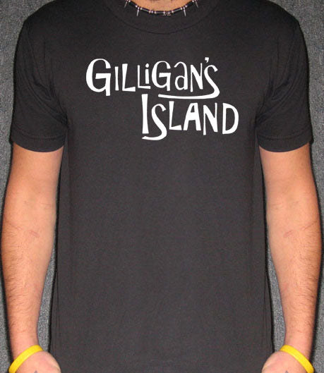 GILLIGANS ISLAND tv television retro vintage BW SHIRT