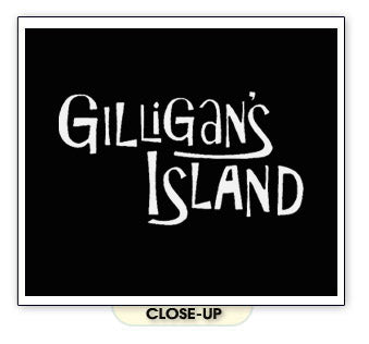 GILLIGANS ISLAND tv television retro vintage BW SHIRT