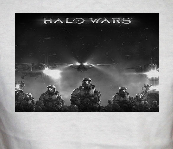 HALO WARS video game mlg gaming new gamer xbox WB SHIRT