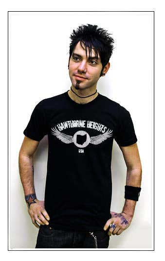 HAWTHORNE HEIGHTS emo band tour ohio indie rock SHIRT