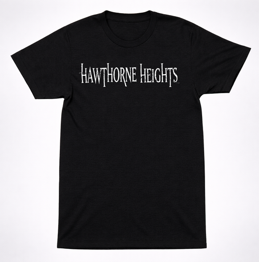 Hawthorne Heights Logo T-Shirt – Classic Emo Post-Hardcore Band Tee
