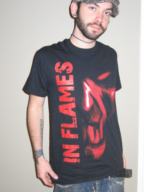 IN FLAMES JESTER rock band tour heavy metal BR SHIRT