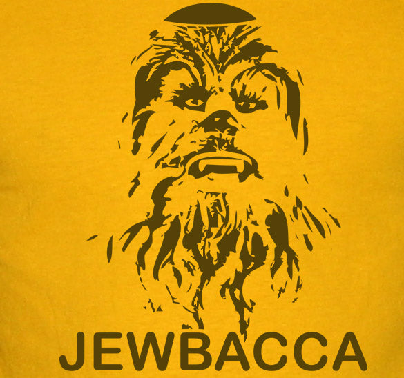 JEWBACCA star wars jewish religion funny sci-fi SHIRT