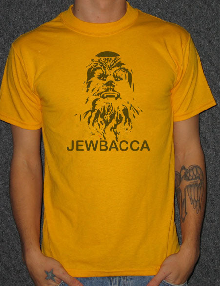 JEWBACCA star wars jewish religion funny sci-fi SHIRT