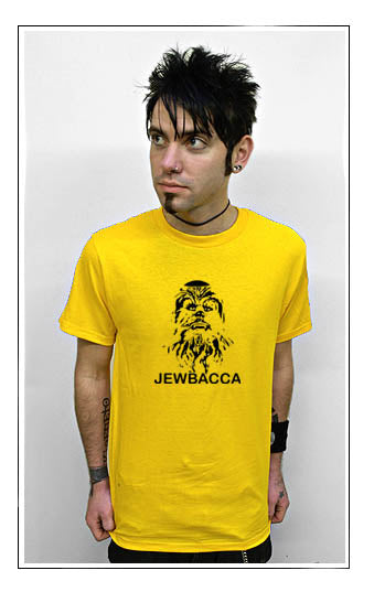 JEWBACCA star wars jewish religion funny sci-fi SHIRT