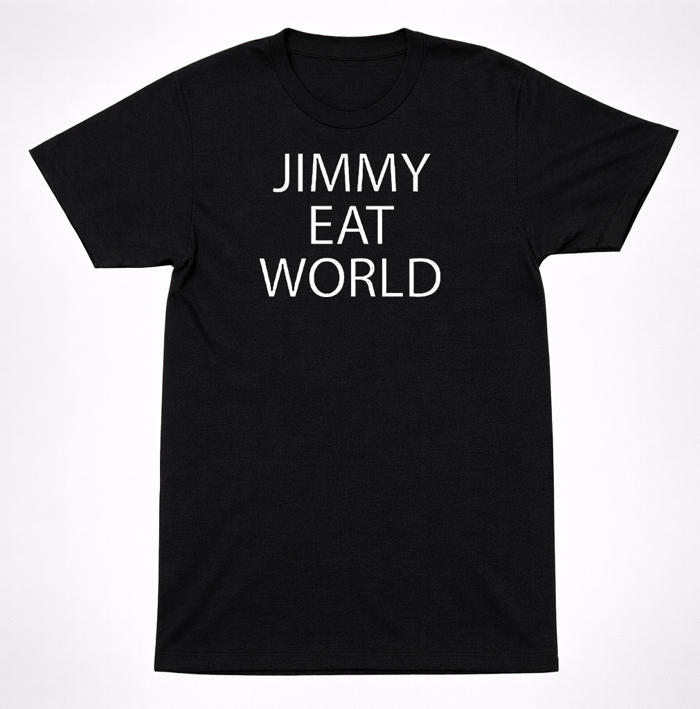 Jimmy Eat World Band Logo T-Shirt | Emo Alternative Rock Indie Fan Tee