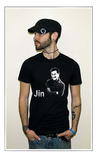 LOST JIN tv show television drama season new BW SHIRT