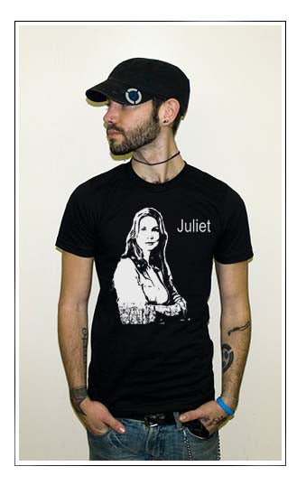 LOST JULIET tv show drama action television BW SHIRT