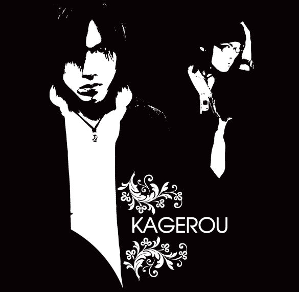 KAGEROU visual kei japan j-rock band metal BW SHIRT