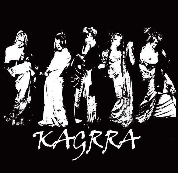 KAGRRA band visual kei rock japan tour j-rock BW SHIRT