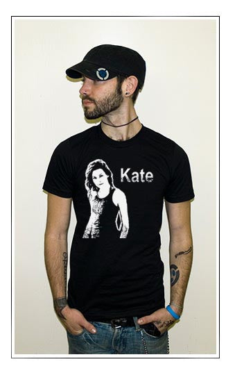 LOST KATE tv show season drama retro vintage BW SHIRT