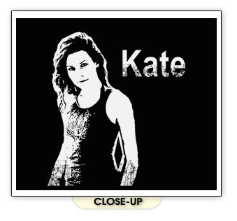 LOST KATE tv show season drama retro vintage BW SHIRT