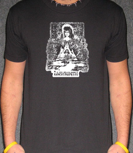 Labyrinth Montage T-Shirt – David Bowie Retro Vintage Movie Tee