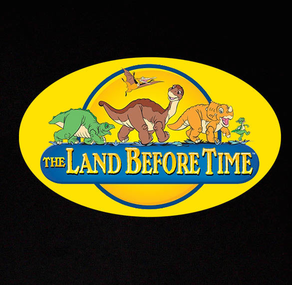 LAND BEFORE TIME cartoon movie dinosaur retro BT SHIRT