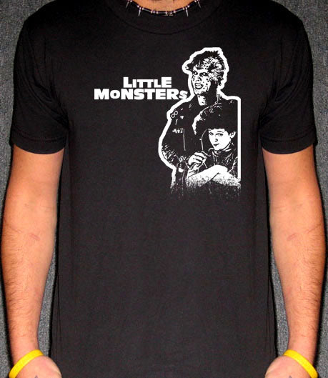 LITTLE MONSTERS fred savage retro film vintage BW SHIRT