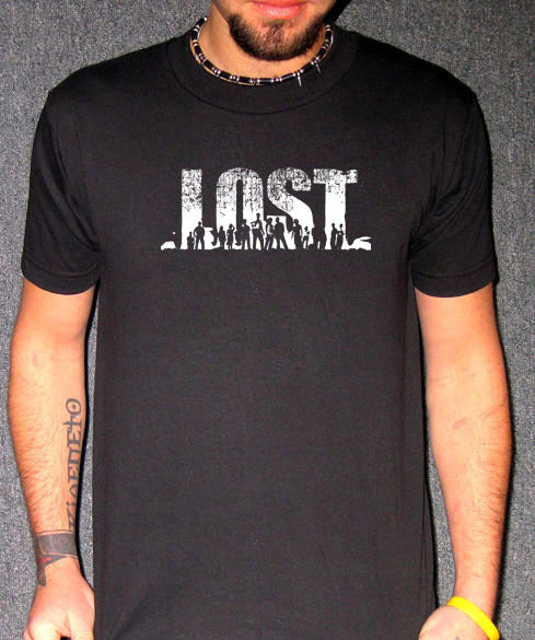 LOST PEOPLE IN TEXT show drama television season SHIRT