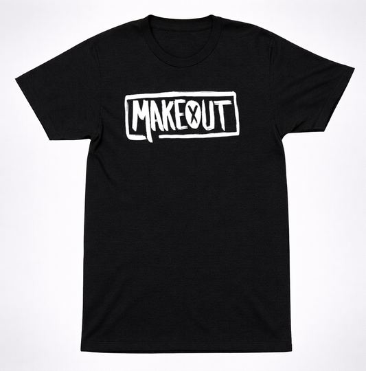 Makeout Logo T-Shirt – Make Out Rock Jam Modern Pop-Punk Staple