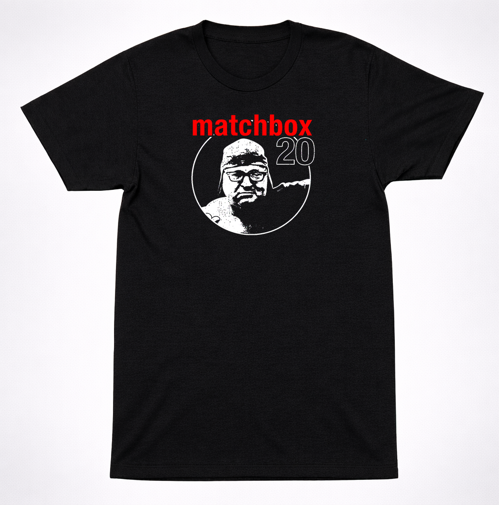 Matchbox 20 Vintage Style Graphic Shirt 90s Alternative Rock Black Tee