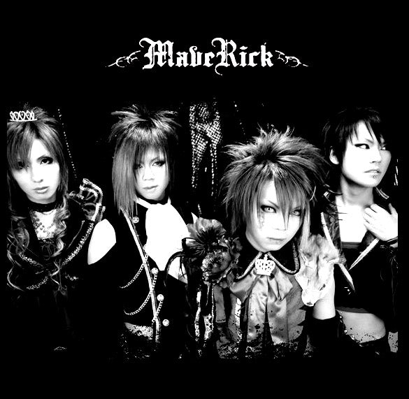 MAVERICK BAND j-rock japanese visual kei metal BW SHIRT