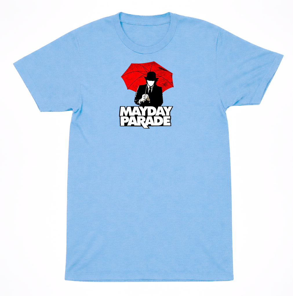 Mayday Parade Umbrella Band T-Shirt | Emo Pop Punk Alternative Rock Tee