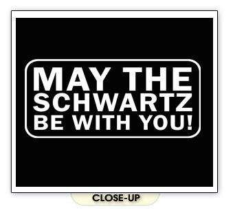 MAY THE SCHWARTZ BE WITH YOU spaceballs vintage SHIRT