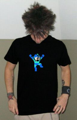 MEGAMAN OLD video game nintendo retro nes vintage SHIRT