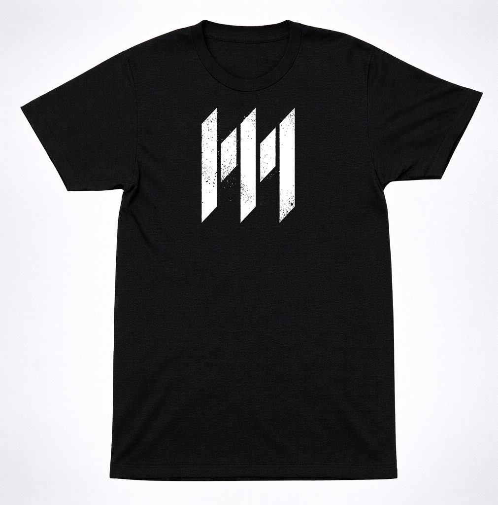 Memphis May Fire MMF Logo T-Shirt Distressed M Symbol Metalcore Band Tee