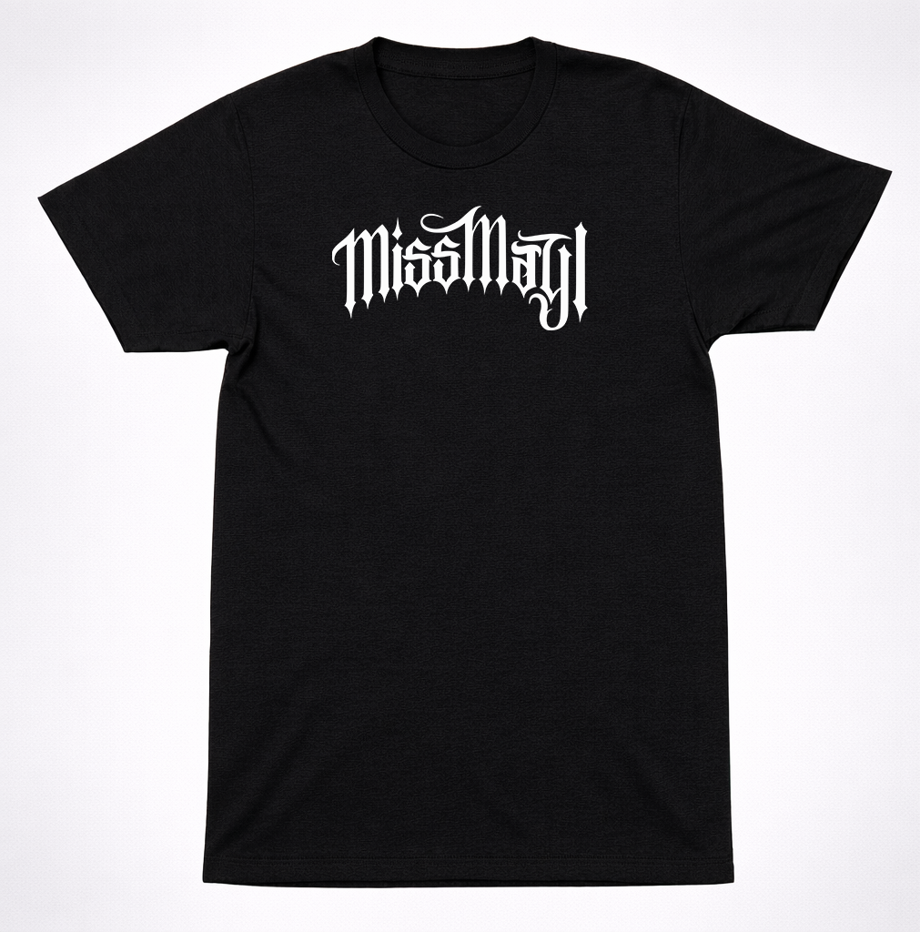 Miss May I Logo T-Shirt – Metalcore Hardcore Band Tee Black