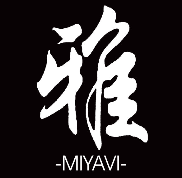 MIYAVI SIGNATURE band jrock japanese japan BW SHIRT