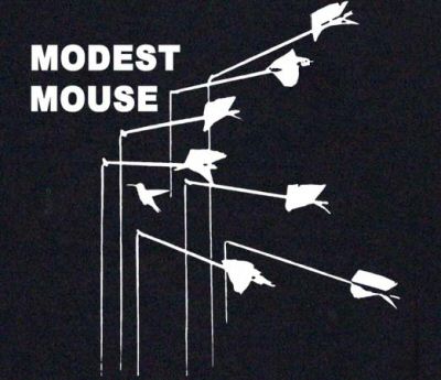 MODEST MOUSE DARTS music indie emo rock band BW SHIRT