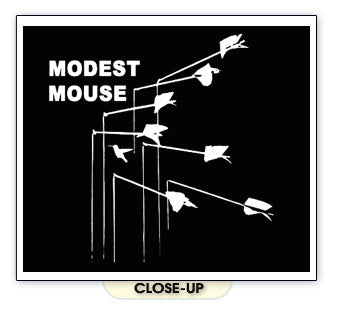 MODEST MOUSE DARTS music indie emo rock band BW SHIRT