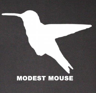 MODEST MOUSE HUMMING BIRD indie emo rock band BW SHIRT