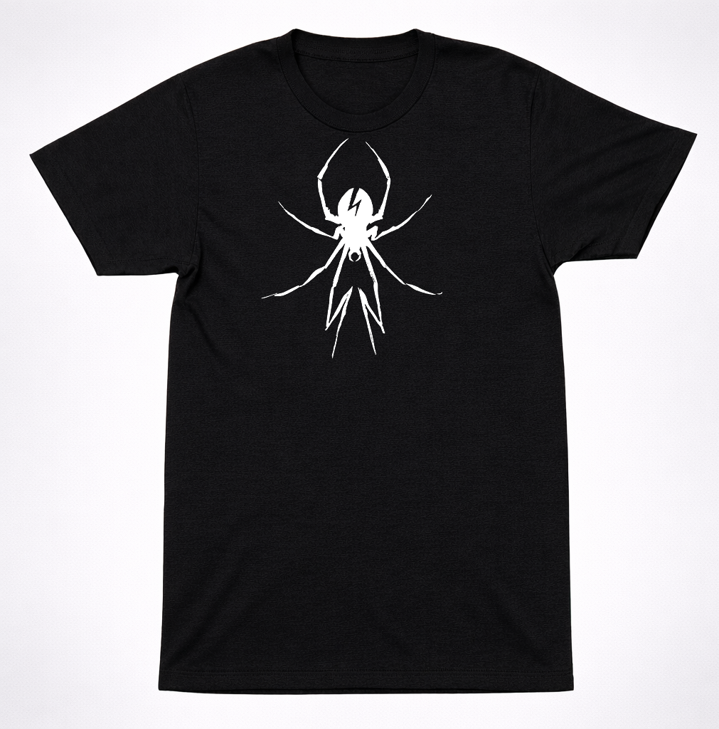 My Chemical Romance Hanging Spider Logo T-Shirt Emo Rock Band Classic Tee