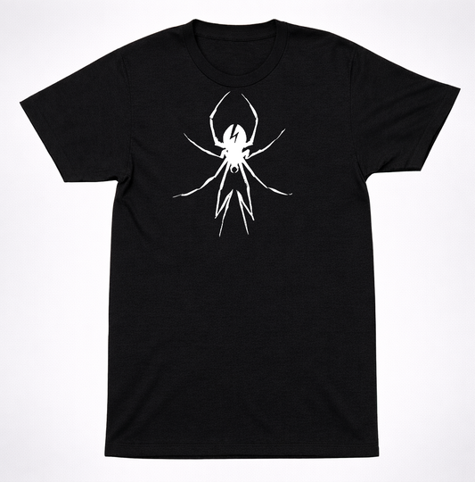 My Chemical Romance Hanging Spider Logo T-Shirt Emo Rock Band Classic Tee