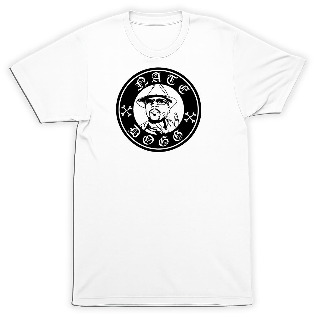 Nate Dogg Portrait Logo Shirt Classic West Coast Hip Hop Legend Graphic Shirt