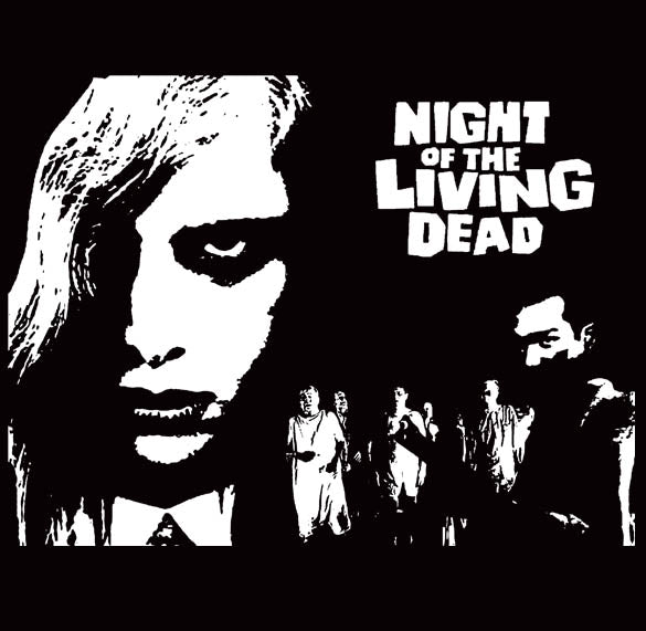 NIGHT OF THE LIVING DEAD ZOMBIE horror cult retro SHIRT