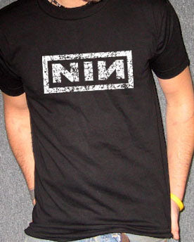 NIN DISTRESSED band nine inch nails concert rock HOODIE