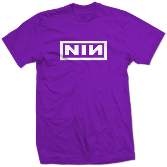 Nine Inch Nails ALL COLORS NIN Logo Shirt Industrial Rock Graphic Tee SHIRT (Copy)
