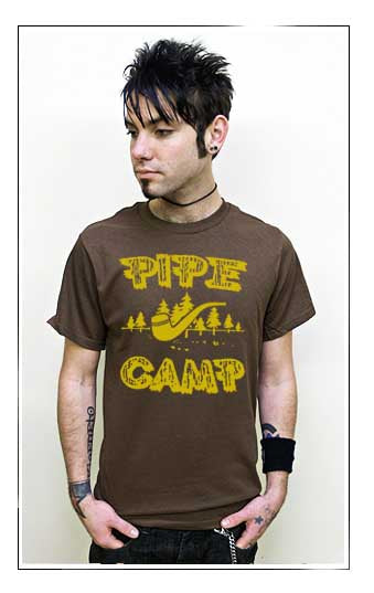 PIPE CAMP tom goes to the mayor adult swim BRY SHIRT