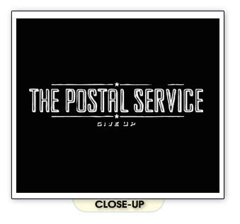 THE POSTAL SERVICE indie death cab for cutie emo SHIRT