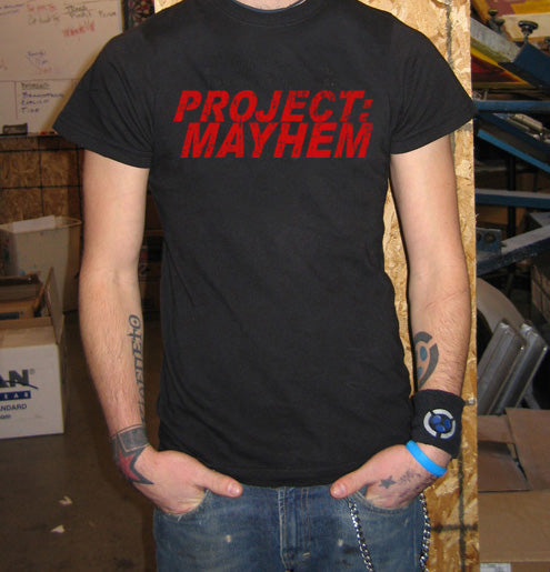 PROJECT MAYHEM fight club mma palahniuk movie BR SHIRT