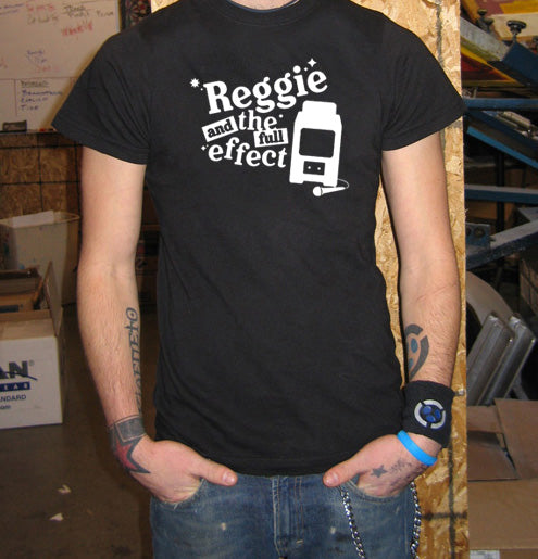 REGGIE AND THE FULL EFFECT pop punk indie emo BW SHIRT